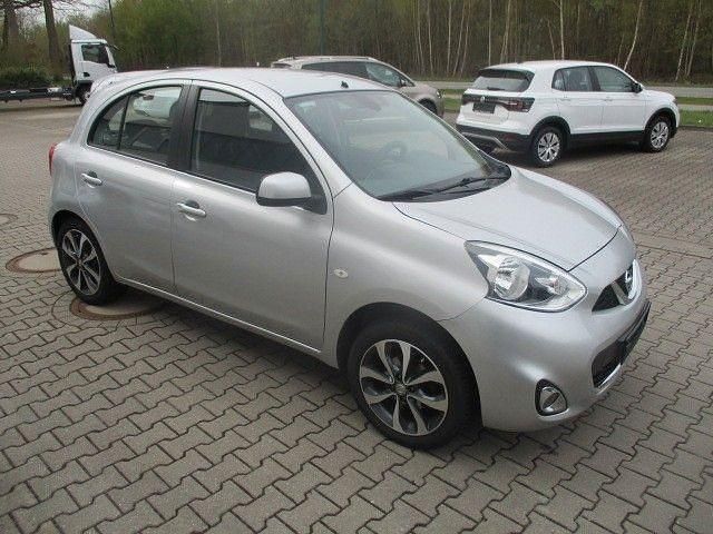 Gebraucht Nissan Micra Acenta 80 PS (58 kW) 2016 Silber Kleinwagen