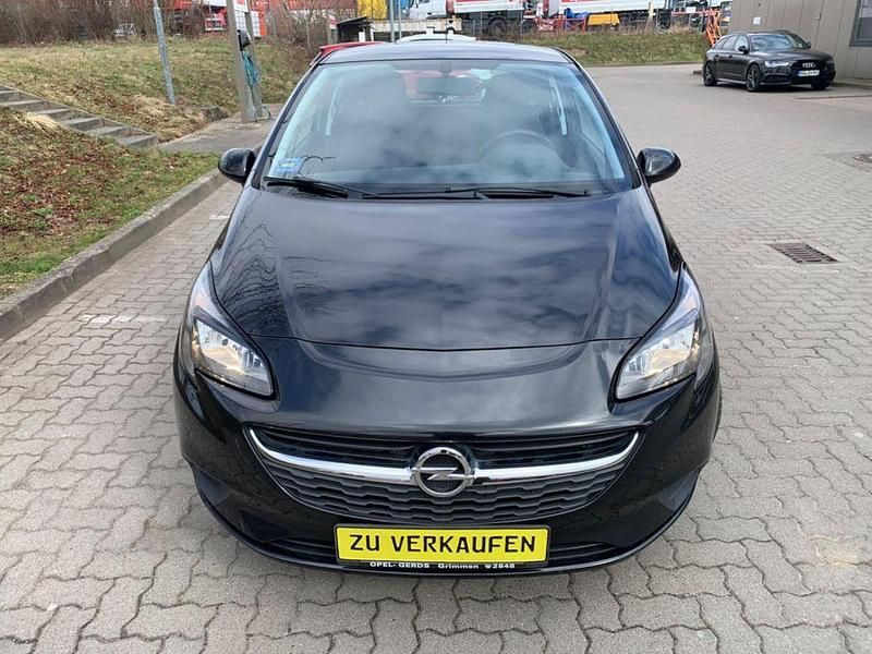 Gebraucht Opel Corsa Edition 69 PS (50 kW) 2016 Schwarz Kleinwagen