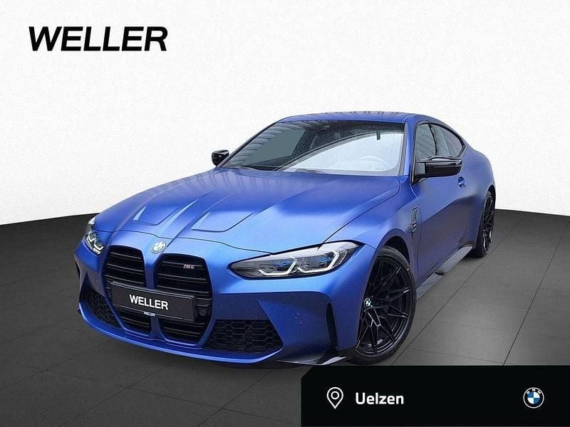 Frozen portimao blue (blau) Gebraucht 2021 BMW M4 Shadowline Coupé | 57.900 € (Superpreis) - Bild 1/4