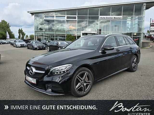 Schwarz Gebraucht 2021 Mercedes C300 AMG Kombi | 25.900 € (Superpreis) - Bild 1/4