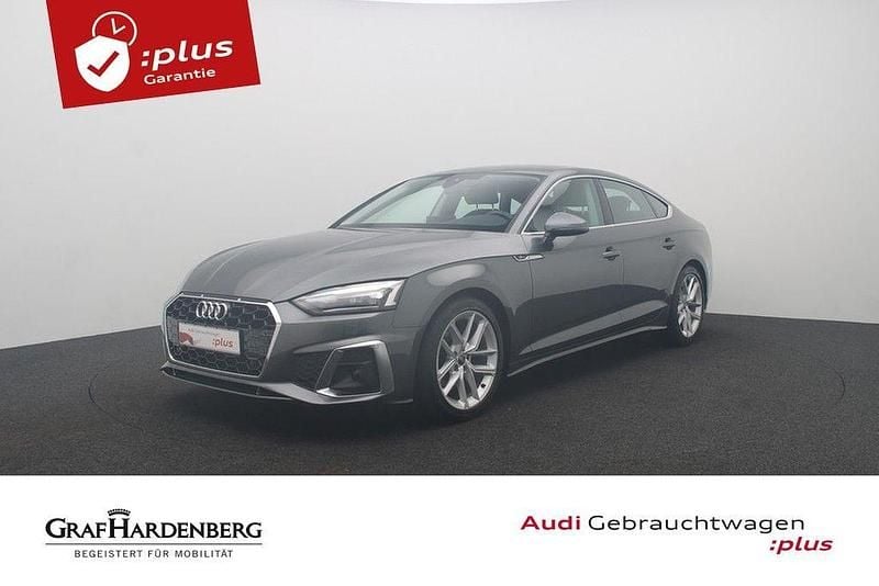 Daytonagrau perleffekt Gebraucht 2022 Audi A5 Sportback S-Line Limousine | 32.980 € (Superpreis) - Bild 1/4
