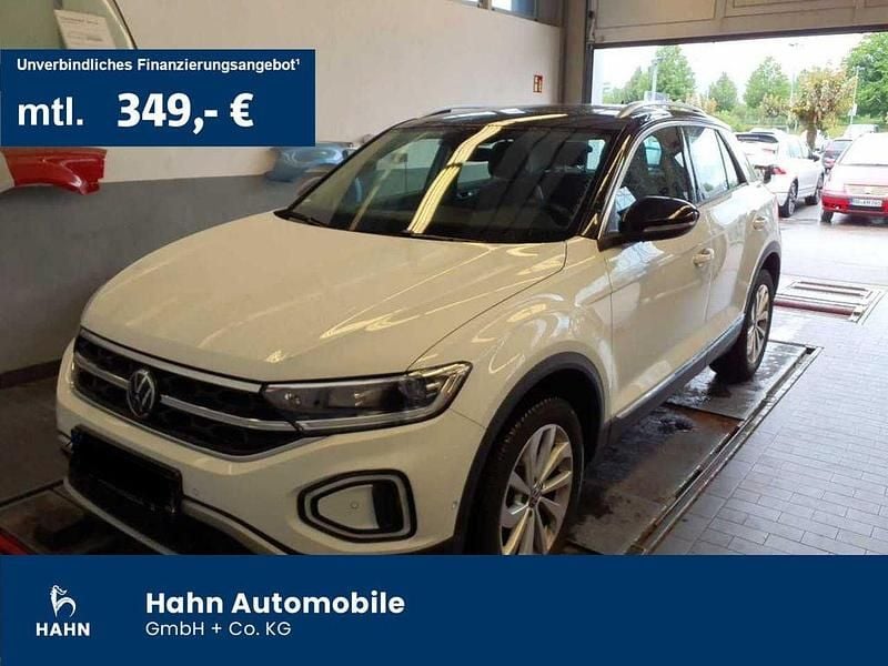 Pure white Gebraucht 2022 VW T-Roc Style SUV | 25.495 € (Guter Preis) - Bild 1/3