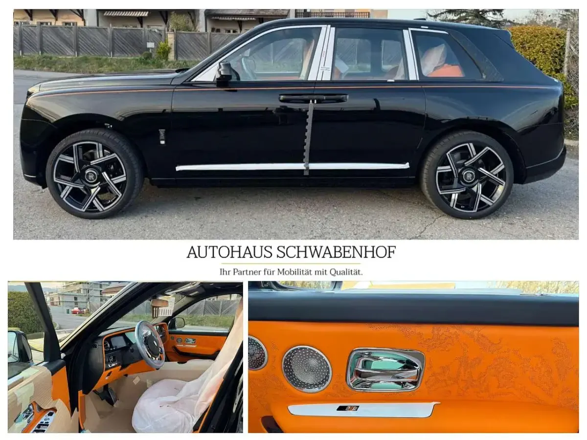 Neu Rolls Royce Cullinan 571 PS (419 kW) 2026 Black diamond SUV
