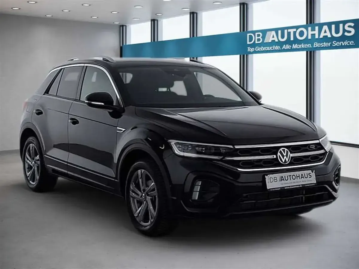 Gebraucht VW T-Roc R-line 150 PS (110 kW) 2024 Schwarz SUV