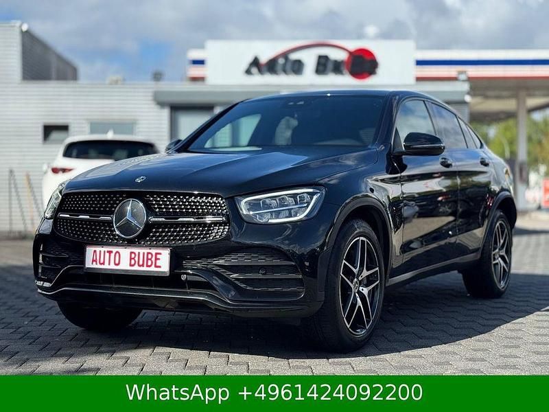 Obsidianschwarz Gebraucht 2022 Mercedes GLC220 Coupé | 40.900 € (Fairer Preis) - Bild 1/4