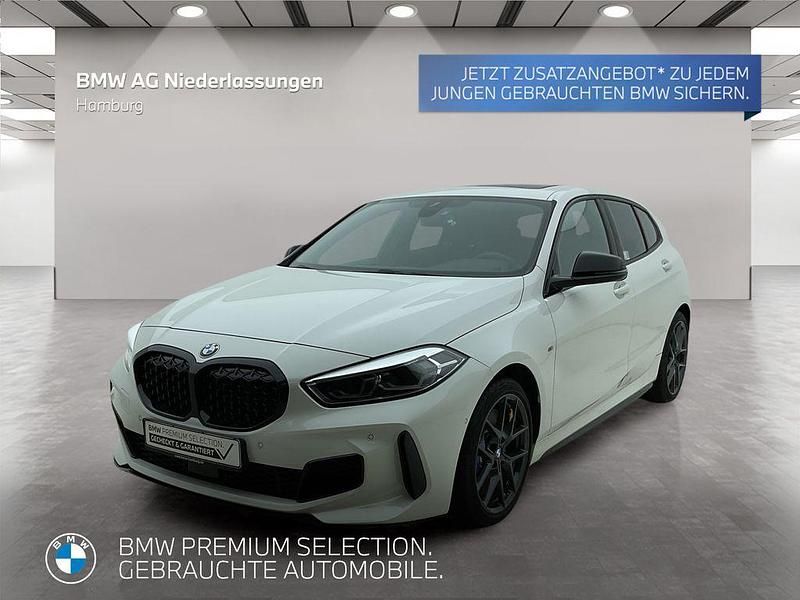 Weiß Gebraucht 2024 BMW M135 Shadowline Kleinwagen | 38.110 € (Guter Preis) - Bild 1/4