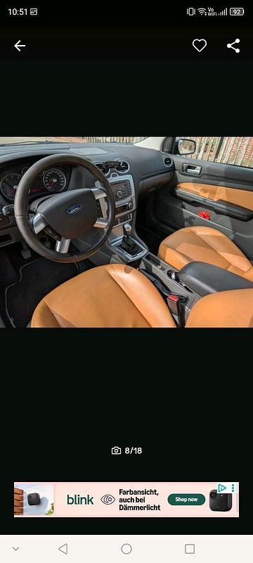 Gebraucht Ford Focus Cabriolet 2006 Blau Cabrio