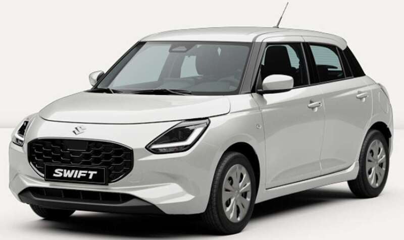 Weiß (pure white pearl metallic) Neu 2025 Suzuki Swift Club Kleinwagen | 19.850 € - Bild 1/1