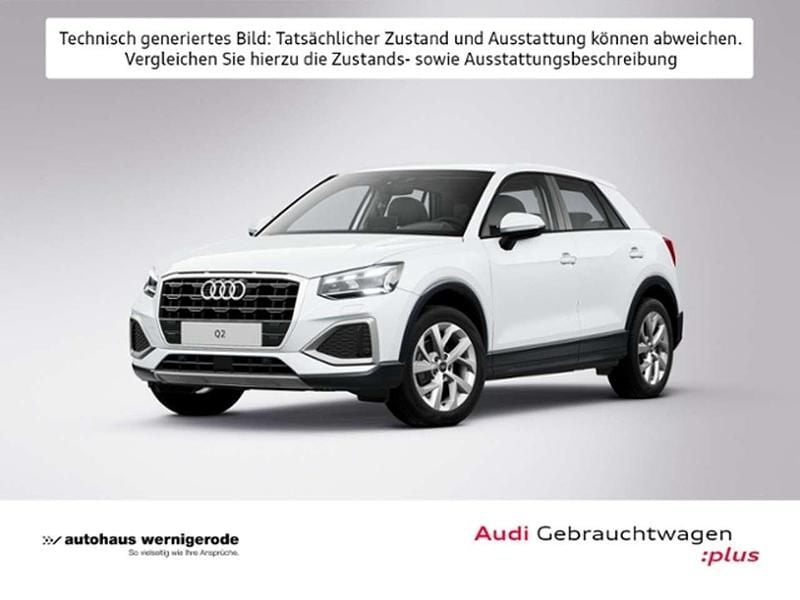 Gletscherweiß metallic Gebraucht 2025 Audi Q2 Advanced Plus SUV | 29.739 € (Fairer Preis) - Bild 1/4