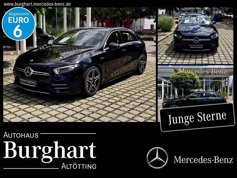 Schwarz Gebraucht 2020 Mercedes A35 AMG AMG line Limousine | 31.750 € (Fairer Preis) - Bild 1/4