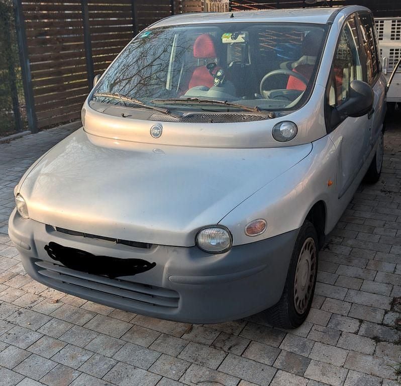 Gebraucht Fiat Multipla 103 PS (75 kW) 2002 Silber Van / Kleinbus