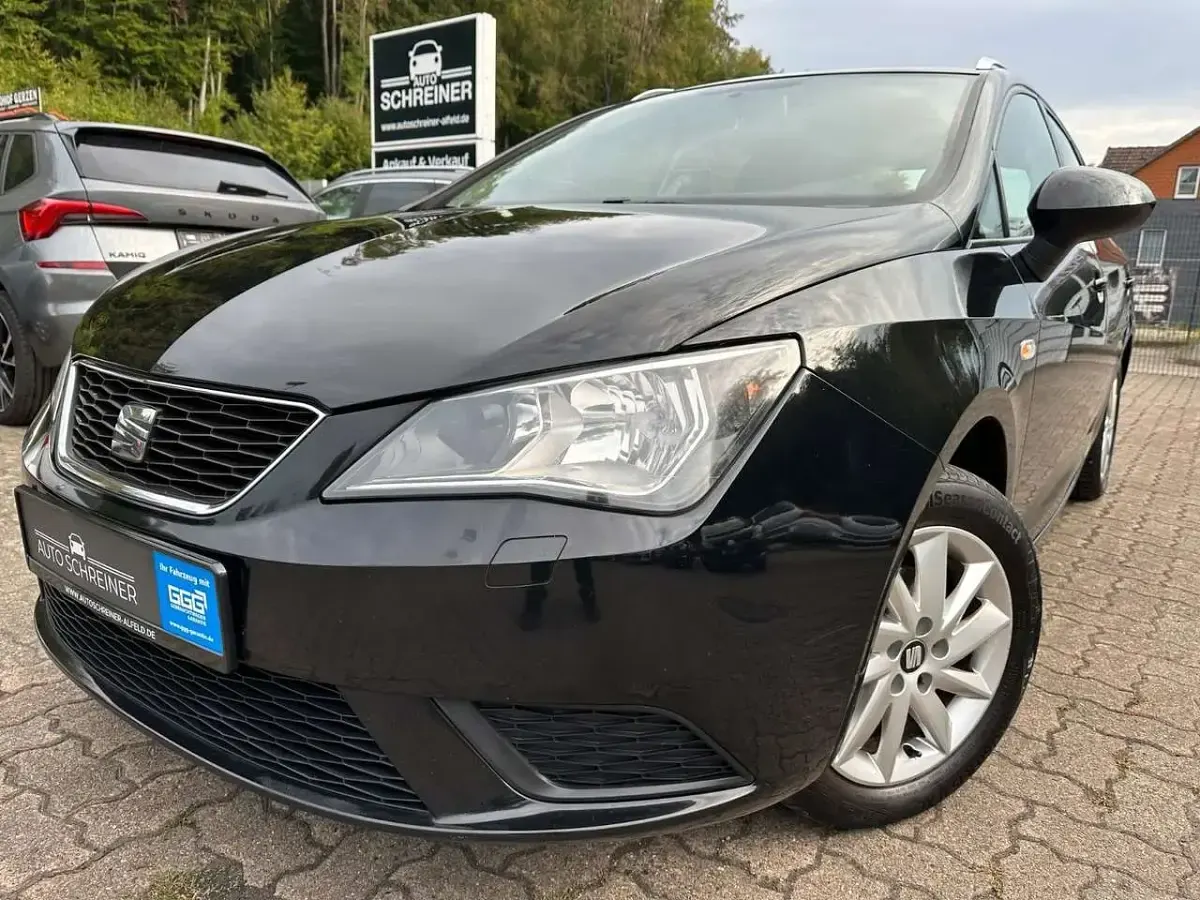 Gebraucht Seat Ibiza ST Style 105 PS (77 kW) 2014 "universo" schwarz Kombi
