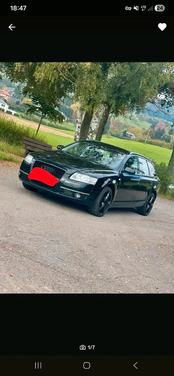 Second-hand Audi A6 140 CP (102 kW) 2008 Negru Break
