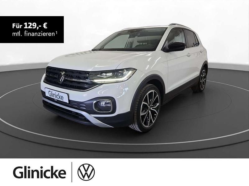 Pure white Gebraucht 2022 VW T-Cross Style SUV | 21.980 € (Etwas zu teuer) - Bild 1/3