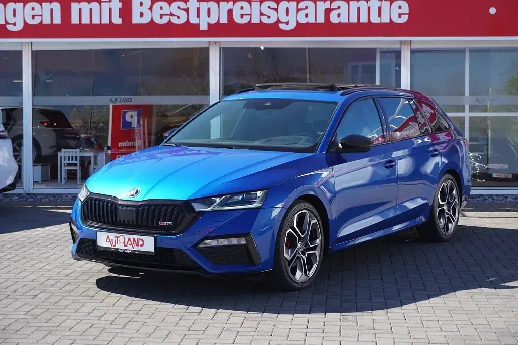 Gebraucht Skoda Octavia RS 200 PS (147 kW) 2023 Blau Kombi