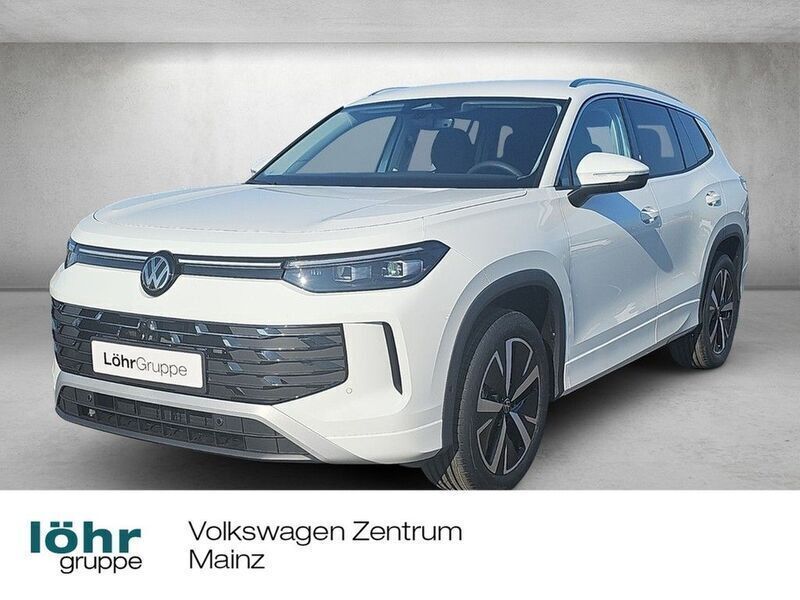 Pure white Neu 2025 VW Tayron Elegance SUV | 58.300 € - Bild 1/4