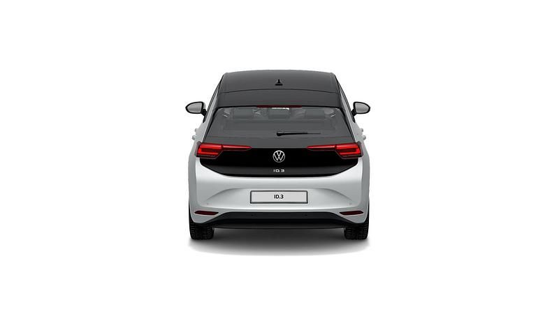 Gebraucht VW ID.3 Pure 110 kW (150 PS) 2022 Gletscherweiß metallic schwarz Kleinwagen
