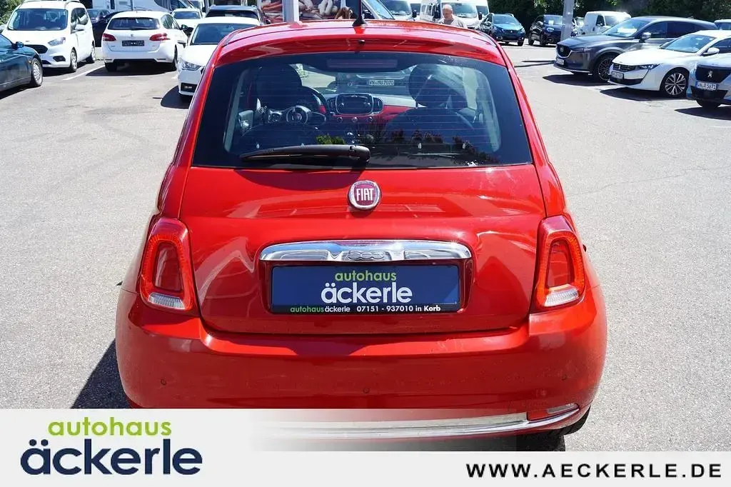 Gebraucht Fiat 500 Lounge 69 PS (50 kW) 2017 Rot Kleinwagen