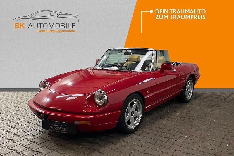 Gebraucht Alfa Romeo Spider 120 PS (88 kW) 1991 Rot Cabrio