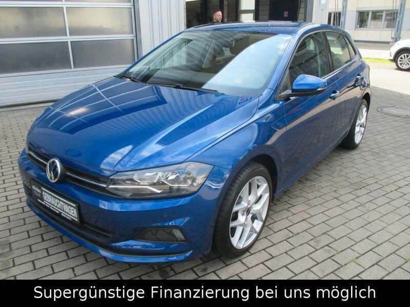 Blau Gebraucht 2019 VW Polo Comfortline Kleinwagen | 13.490 € (Fairer Preis) - Bild 1/4