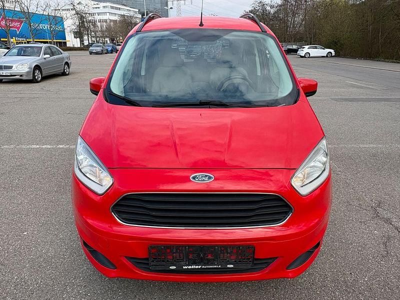 Gebraucht Ford Tourneo Courier 101 PS (74 kW) 2014 Rot Van / Kleinbus