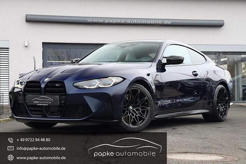 Blau Gebraucht 2022 BMW M4 Competition Edition Coupé | 68.895 € (Superpreis) - Bild 1/4