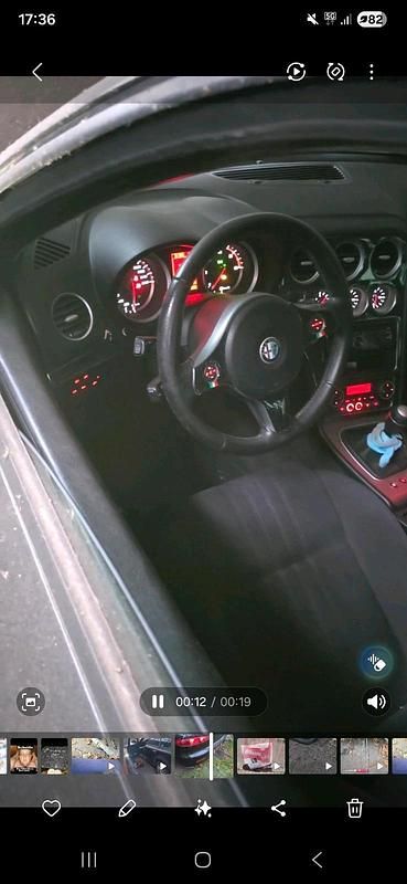 Schwarz Gebraucht 2008 Alfa Romeo 159 Kombi | 1.300 € (Fairer Preis) - Bild 1/3
