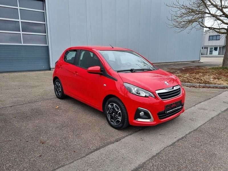 Gebraucht Peugeot 108 Allure 72 PS (52 kW) 2014 Rot Kleinwagen
