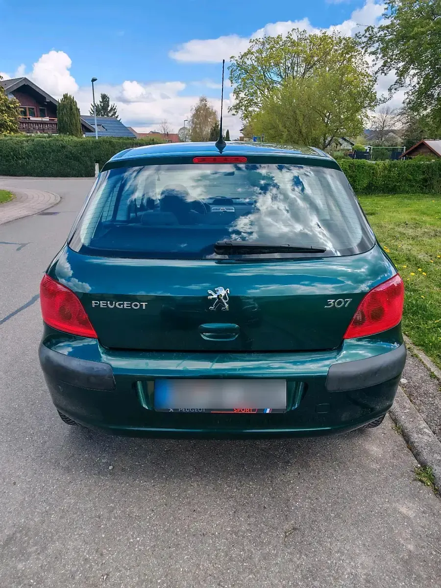 Gebraucht Peugeot 307 109 PS (80 kW) 2002 Grün Coupé