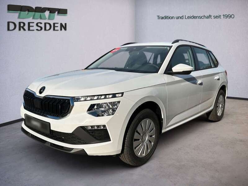 Moonweiss metallic Gebraucht 2025 Skoda Kamiq Essence SUV | 24.750 € (Fairer Preis) - Bild 1/4