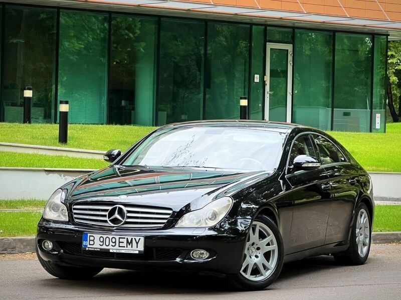 Schwarz Gebraucht 2008 Mercedes CLS350 Limousine | 8.900 € (Superpreis) - Bild 1/4