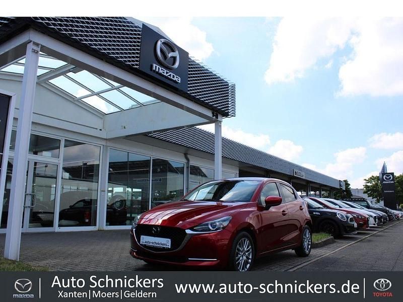 Rot Gebraucht 2021 Mazda 2 Sports-Line Kleinwagen | 17.990 € (Etwas zu teuer) - Bild 1/4