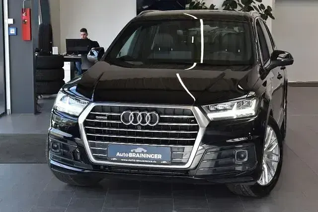 Second-hand Audi Q7 S-Line 272 CP (200 kW) 2017 Negru SUV