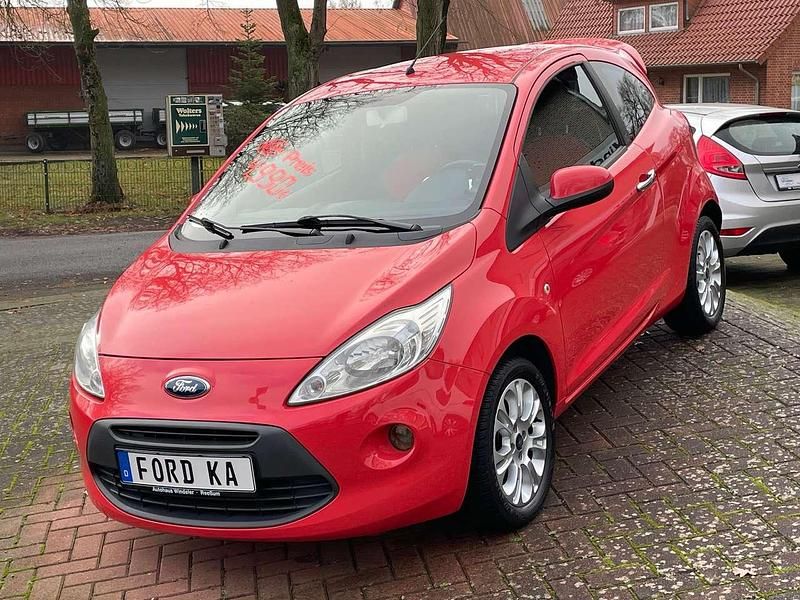Gebraucht Ford Ka Titanium 69 PS (50 kW) 2009 Sunriserot Kleinwagen