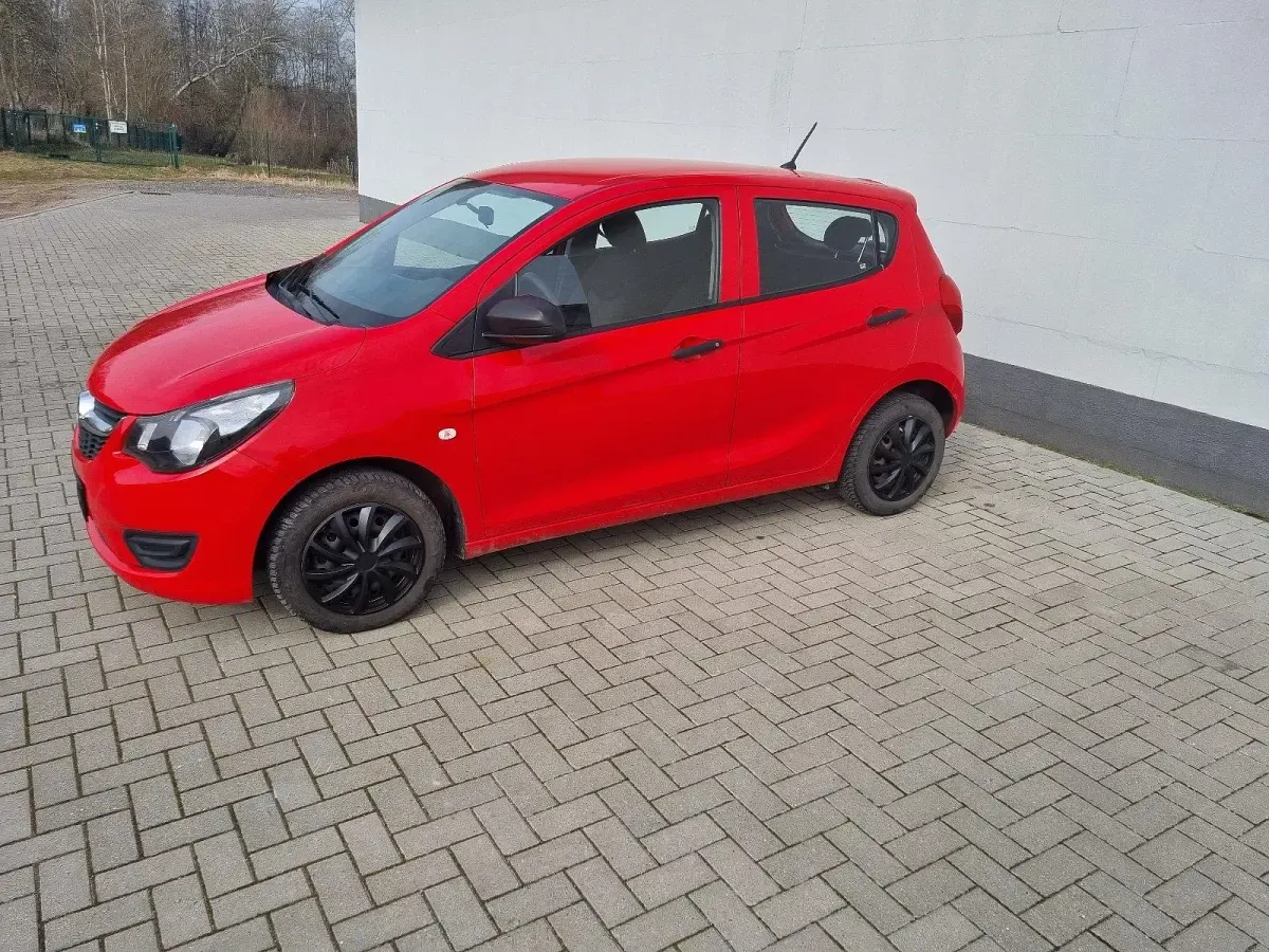Używany Opel Karl 75 KM (55 kW) 2016 Czerwony Hatchback
