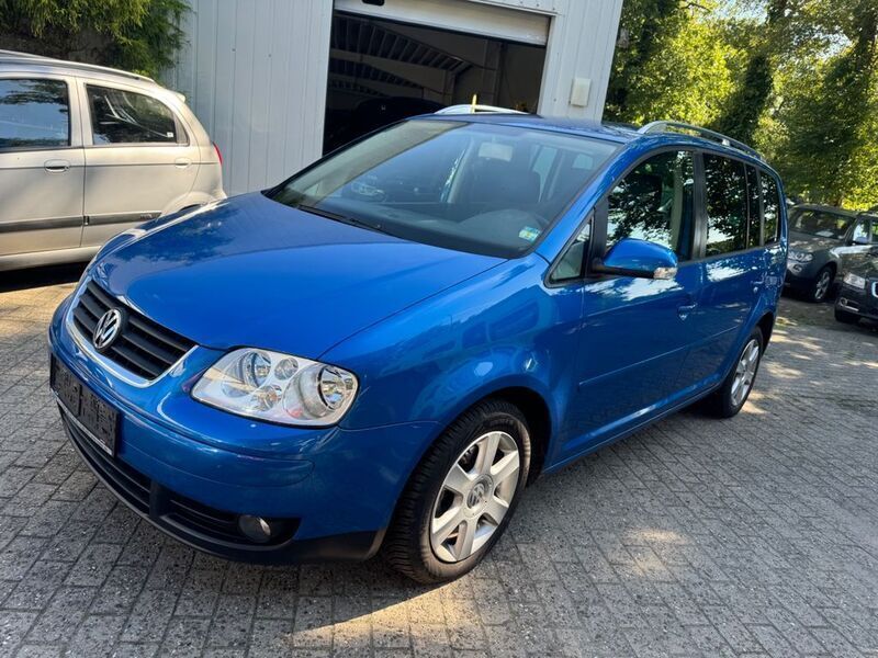 Gebraucht VW Touran Highline 105 PS (77 kW) 2004 Blau Van / Kleinbus