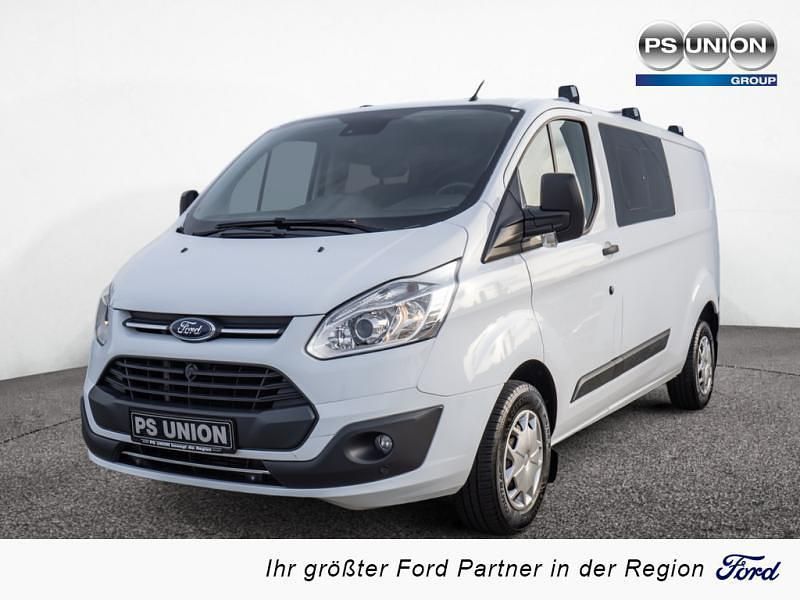 Gebraucht Ford Transit Custom 131 PS (96 kW) 2017 Weiss / frozen white Van