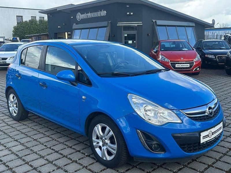 Gebraucht Opel Corsa Satellite 87 PS (63 kW) 2011 Blau Kleinwagen
