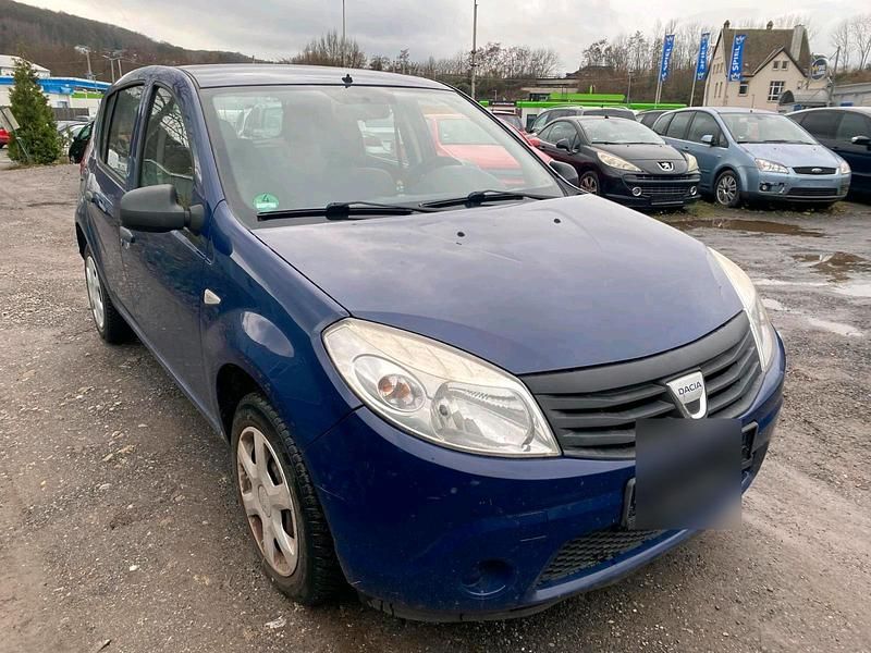 Blau Gebraucht 2009 Dacia Sandero Kleinwagen | 650 € (Guter Preis) - Bild 1/4