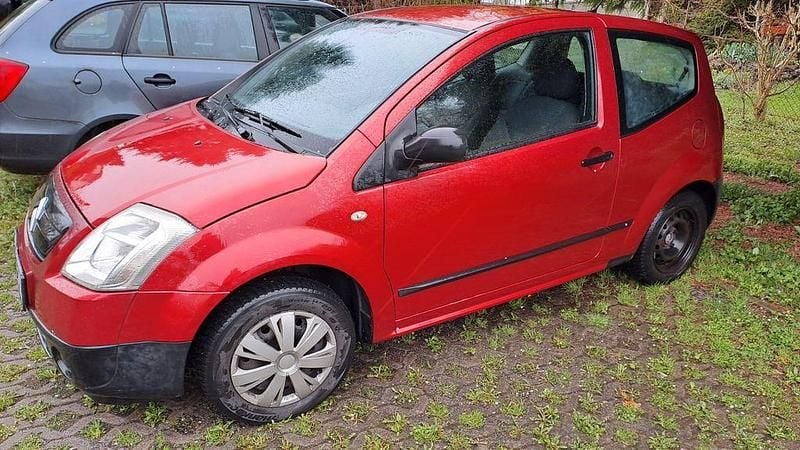 Gebraucht Citroën C2 60 PS (44 kW) 2006 Rot Kleinwagen