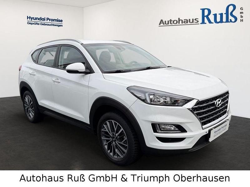 Second-hand Hyundai Tucson Advantage 132 CP (97 kW) 2020 Alb SUV