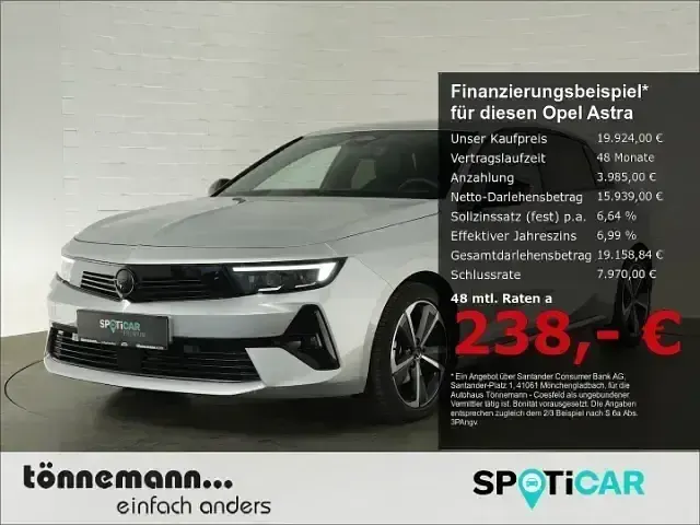 Gebraucht Opel Astra 131 PS (96 kW) 2024 Limousine
