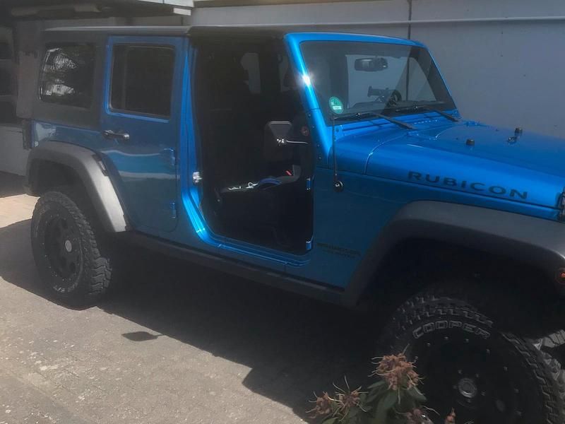 Occasion Jeep Wrangler Rubicon 284 ch (208 kW) 2016 Bleue SUV