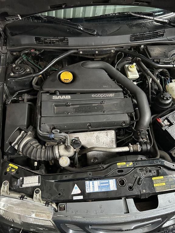 Gebraucht Saab 9-3 150 PS (110 kW) 2001 Schwarz Coupé