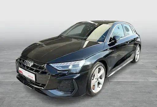 Używany Audi A3 S-Line 150 KM (110 kW) 2025 Czarny Sedan/Limuzyna