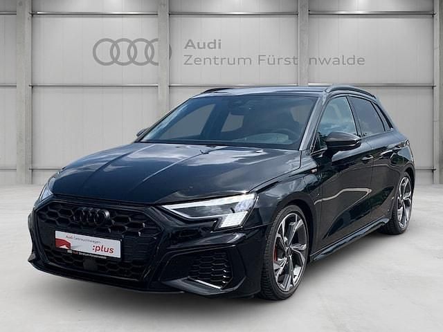 Schwarz Gebraucht 2022 Audi A3 Sportback e-tron S-Line Limousine | 32.450 € (Teuer) - Bild 1/4