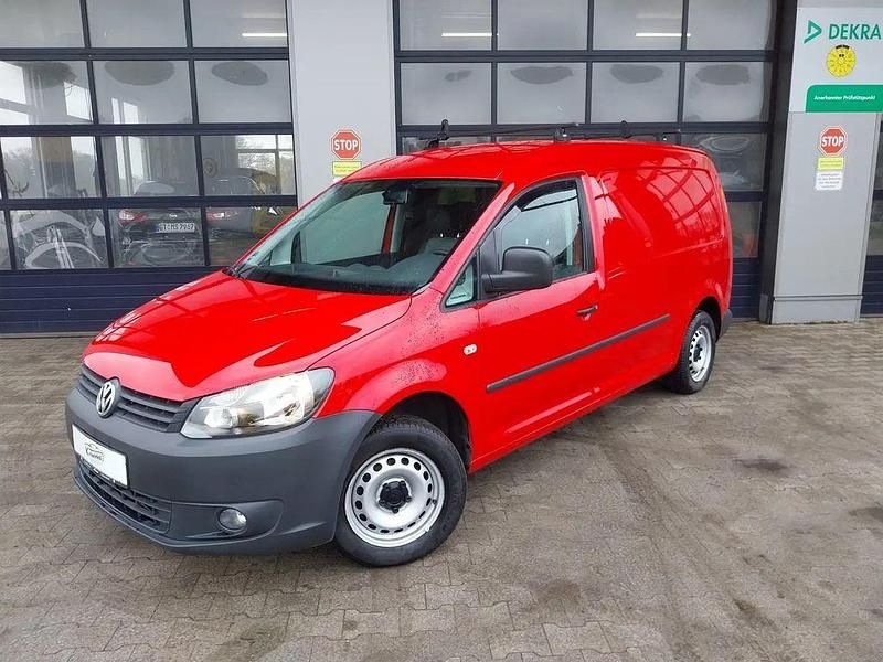 Gebraucht VW Caddy Maxi 102 PS (75 kW) 2013 Rot Van / Kleinbus