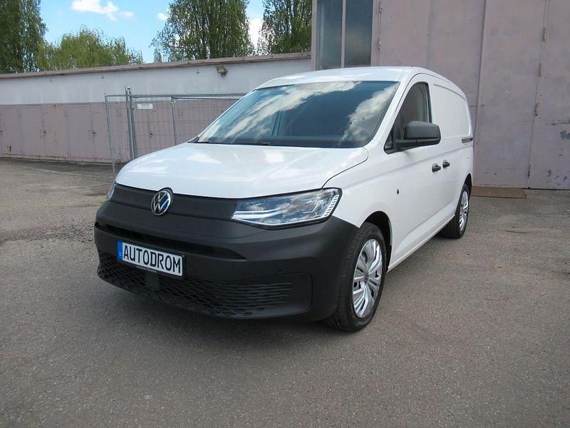 Gebraucht VW Caddy Maxi 122 PS (89 kW) 2021 Weiß Van / Kleinbus