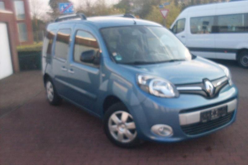 Gebraucht Renault Kangoo Luxe 106 PS (77 kW) 2014 Blau Van / Kleinbus