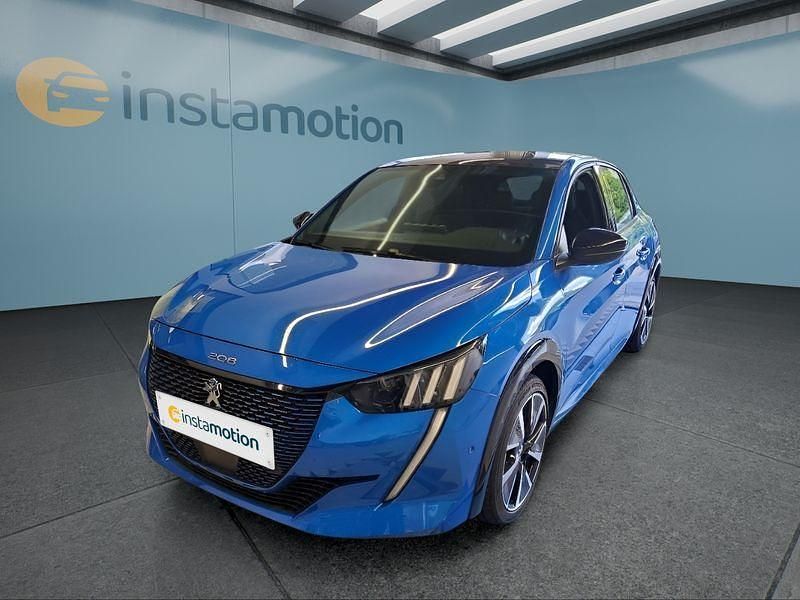 Blau Gebraucht 2021 Peugeot e-208 GTi Kleinwagen | 13.749 € (Superpreis) - Bild 1/4